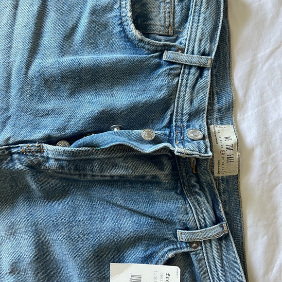 We The Free Maggie Straight Jean in Light Stone; never worn with tags - Picture 8 of 8
